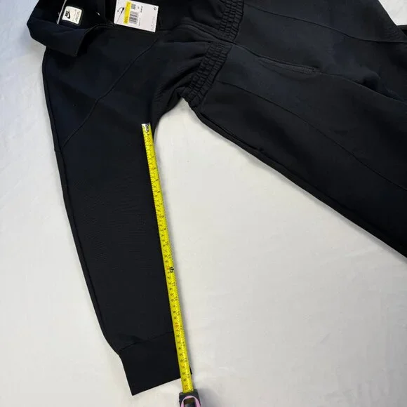 MSRP$ 185 Women's Small - NIKE Sportswear Tech Fleece Windrunner Jumpsuit-Black - Picture 9 of 13